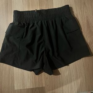 Abercrombie black travel shorts! Basically brand new
